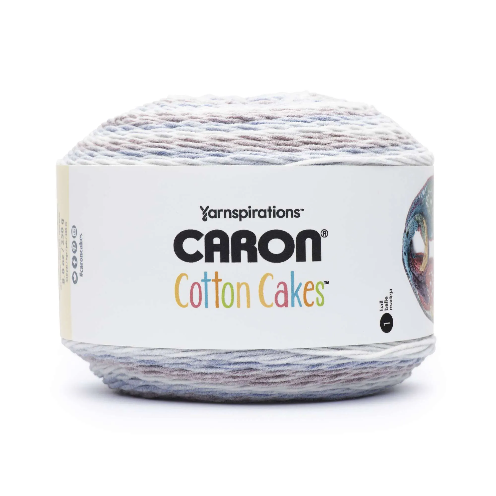 Caron Cotton Cakes Yarn (250g/8.8oz) - Clearance shades