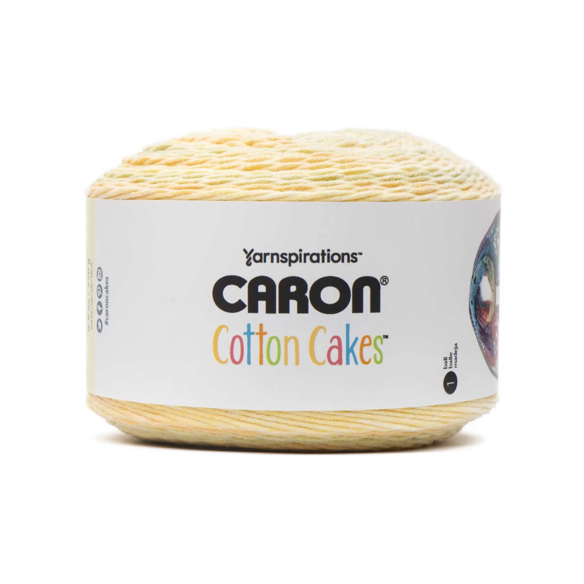 Caron Cotton Cakes Yarn (250g/8.8oz) - Clearance shades