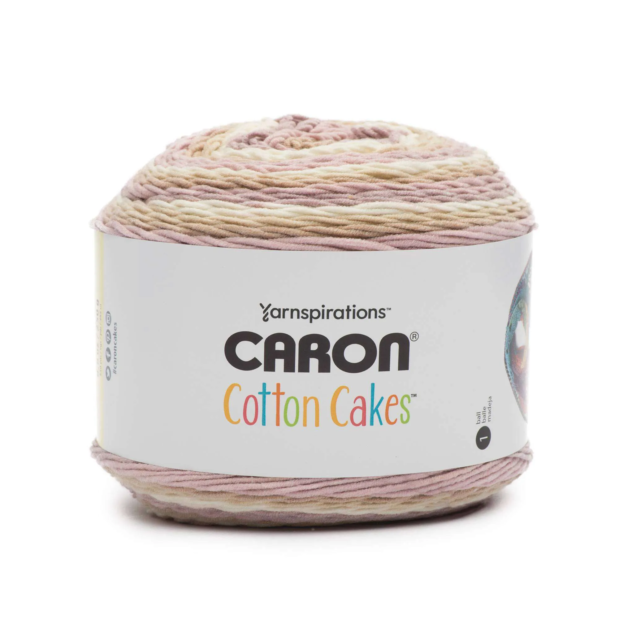 Caron Cotton Cakes Yarn (250g/8.8oz) - Clearance shades