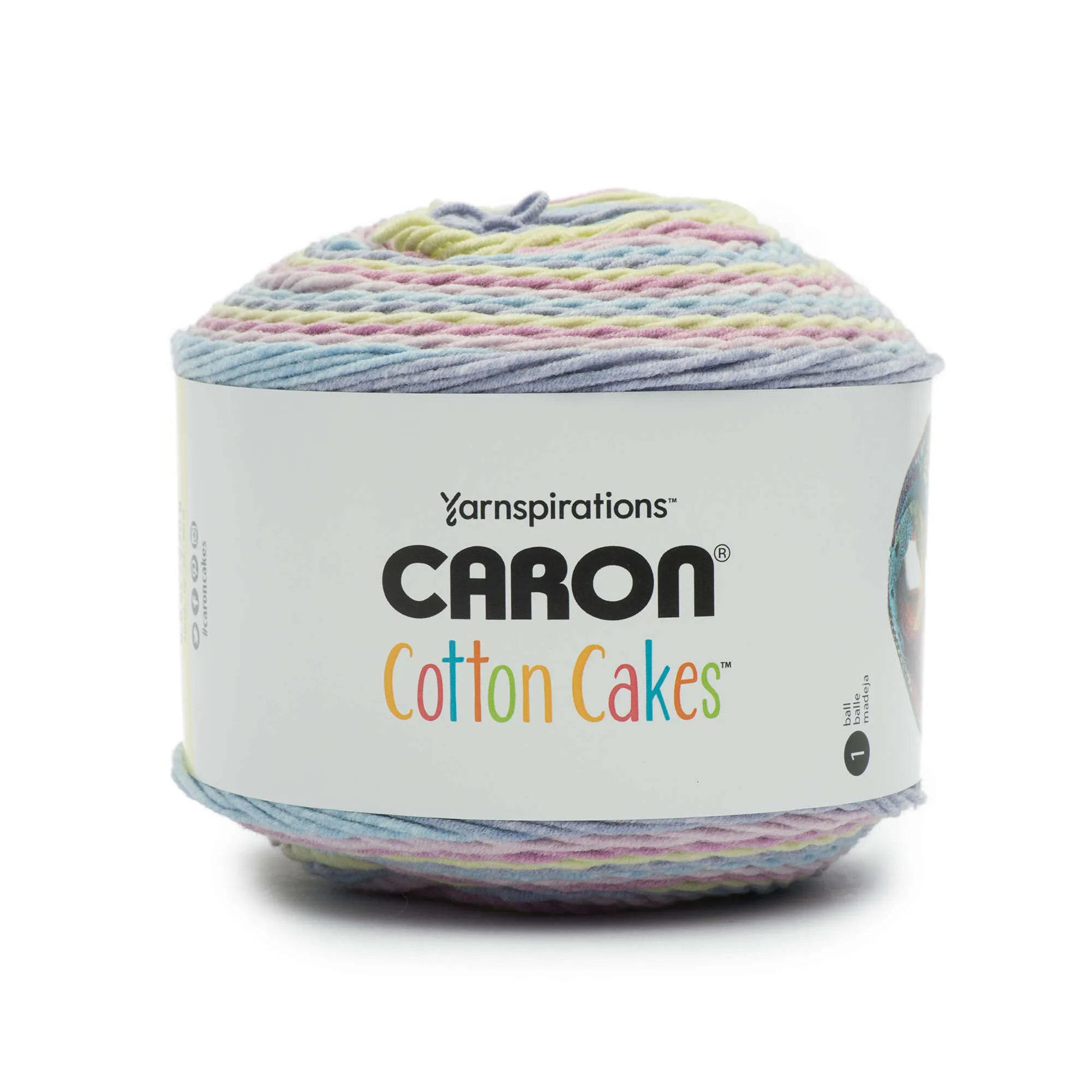 Caron Cotton Cakes Yarn (250g/8.8oz) - Clearance shades