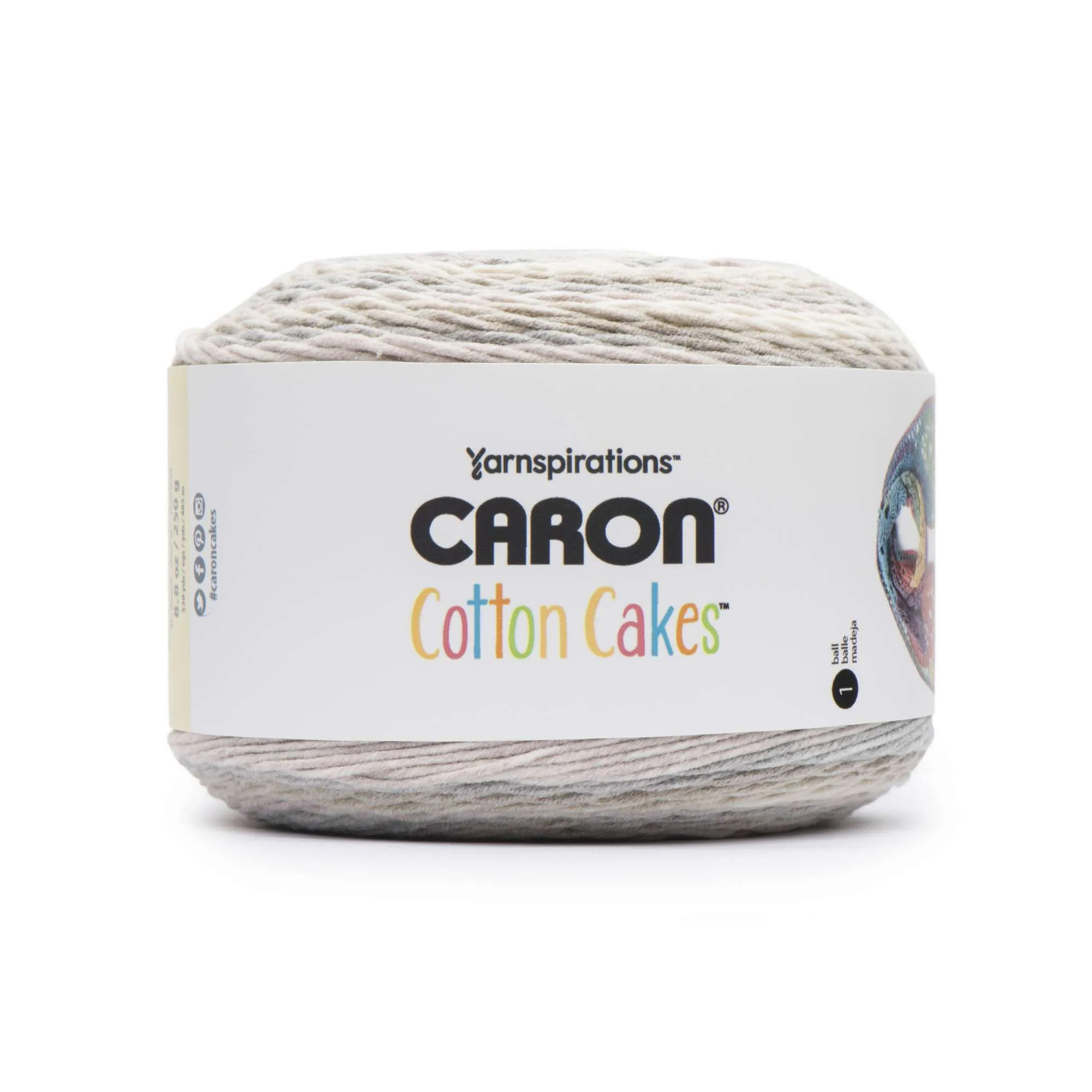 Caron Cotton Cakes Yarn (250g/8.8oz) - Clearance shades