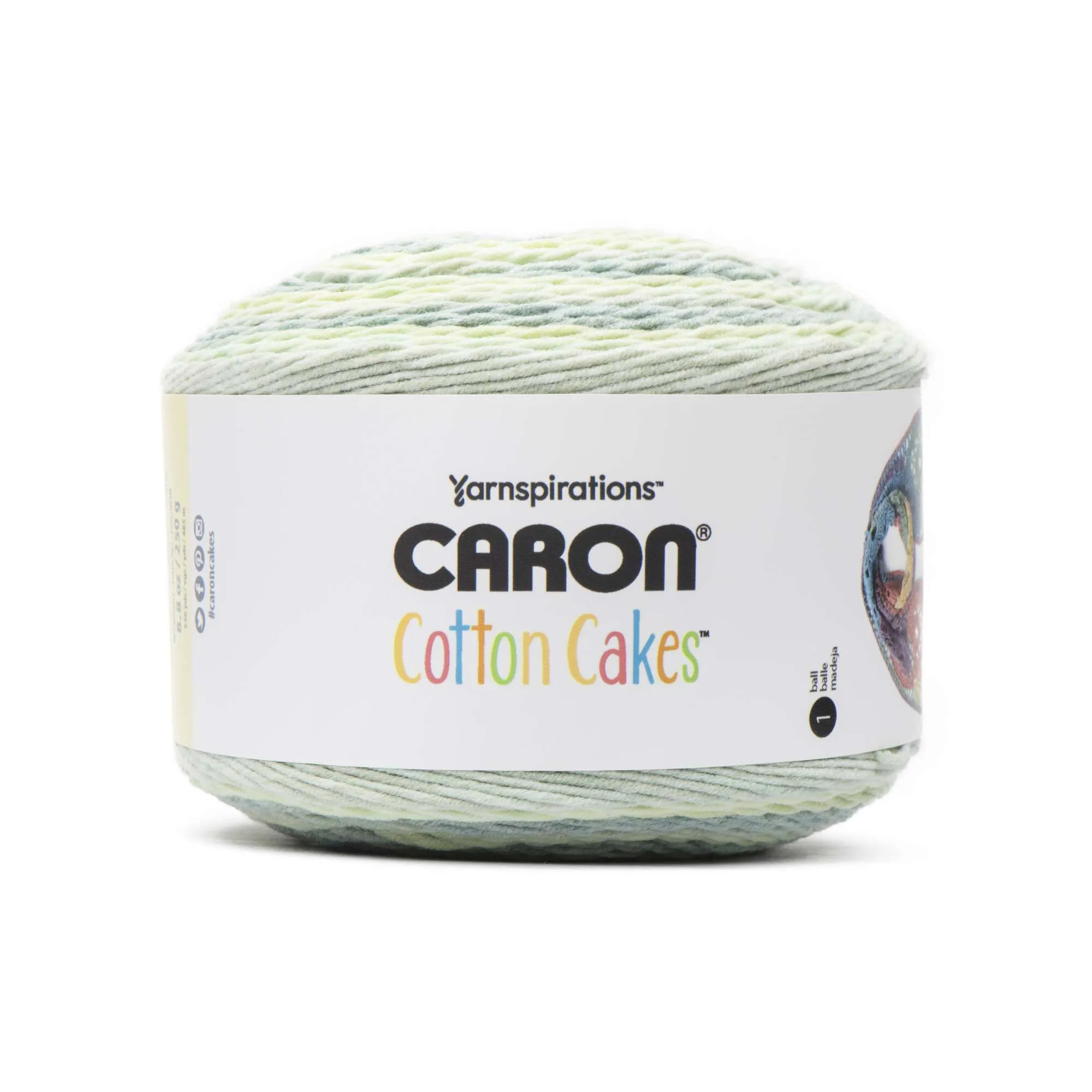 Caron Cotton Cakes Yarn (250g/8.8oz) - Clearance shades