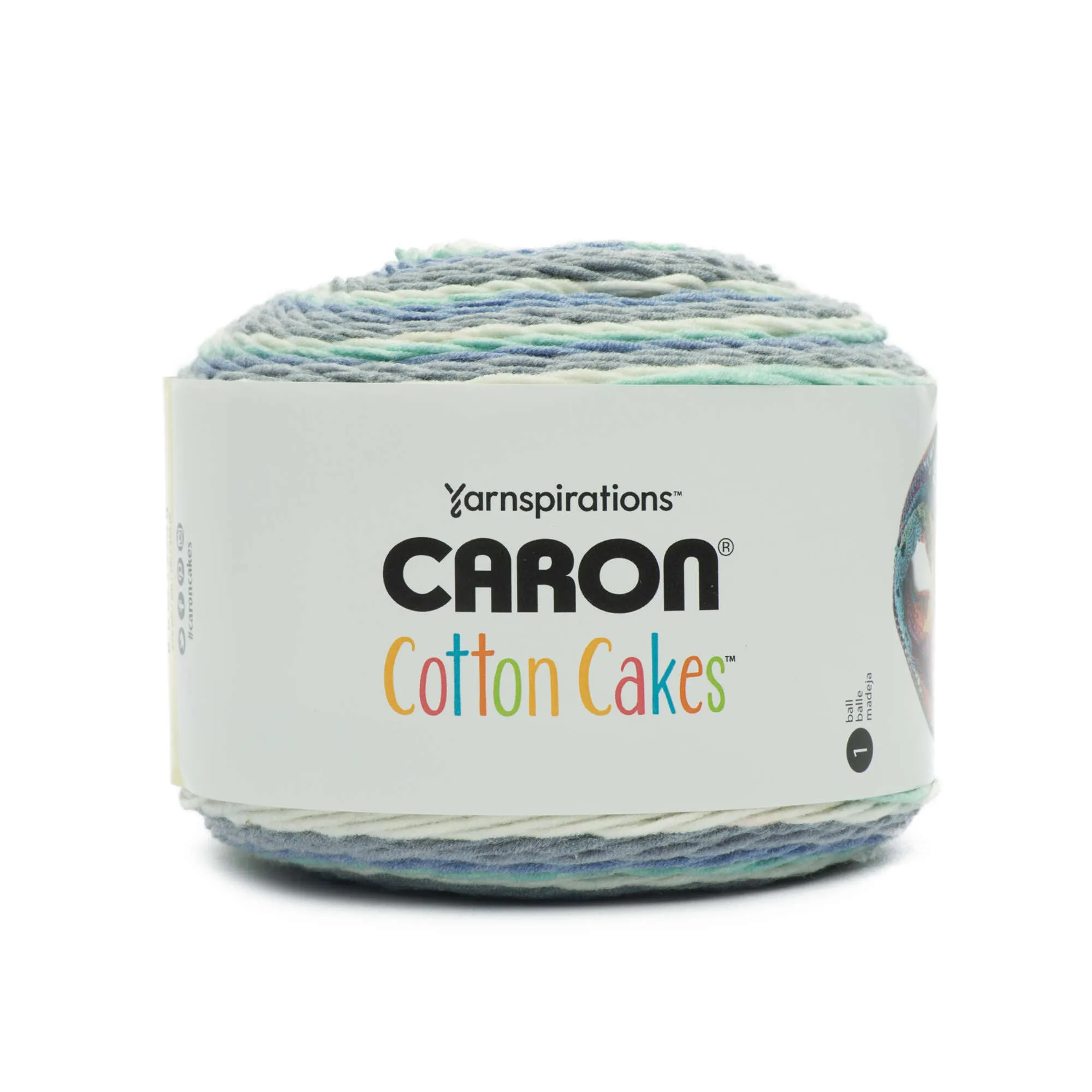 Caron Cotton Cakes Yarn (250g/8.8oz) - Clearance shades