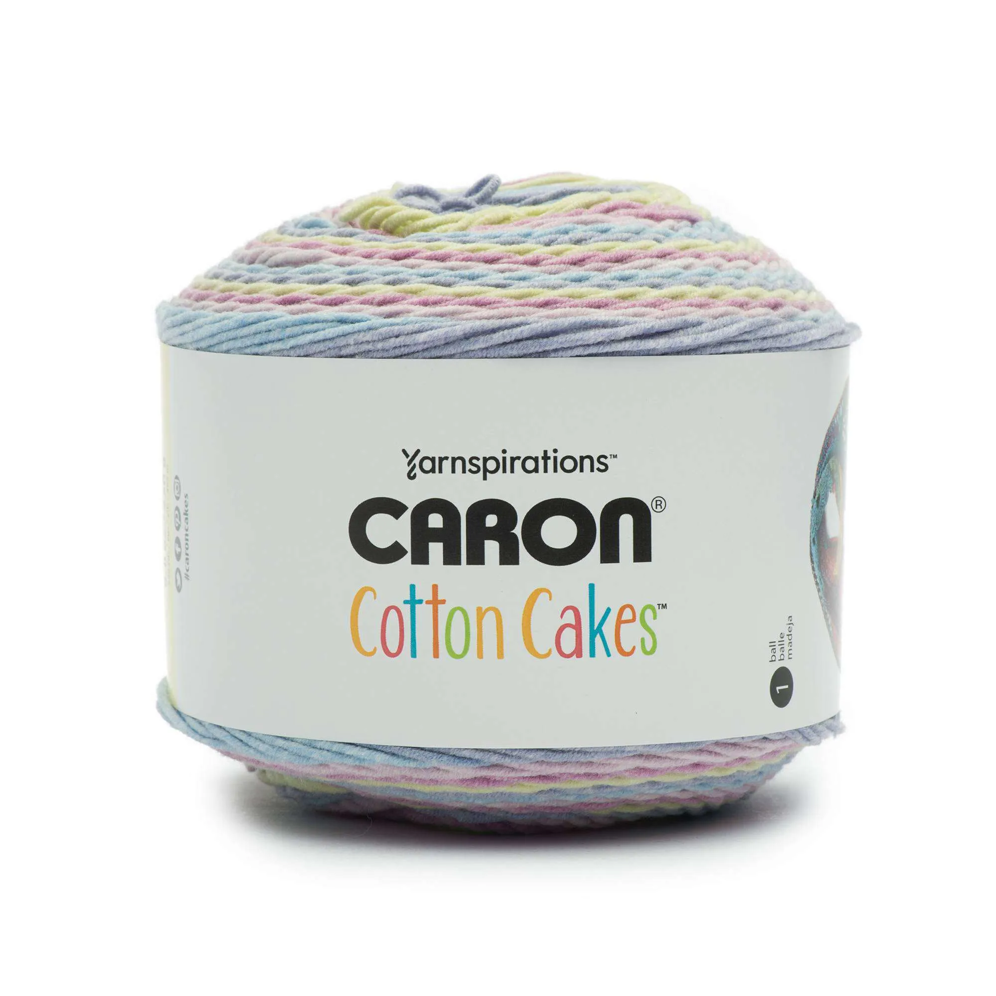 Caron Cotton Cakes Yarn (250g/8.8oz) - Clearance shades