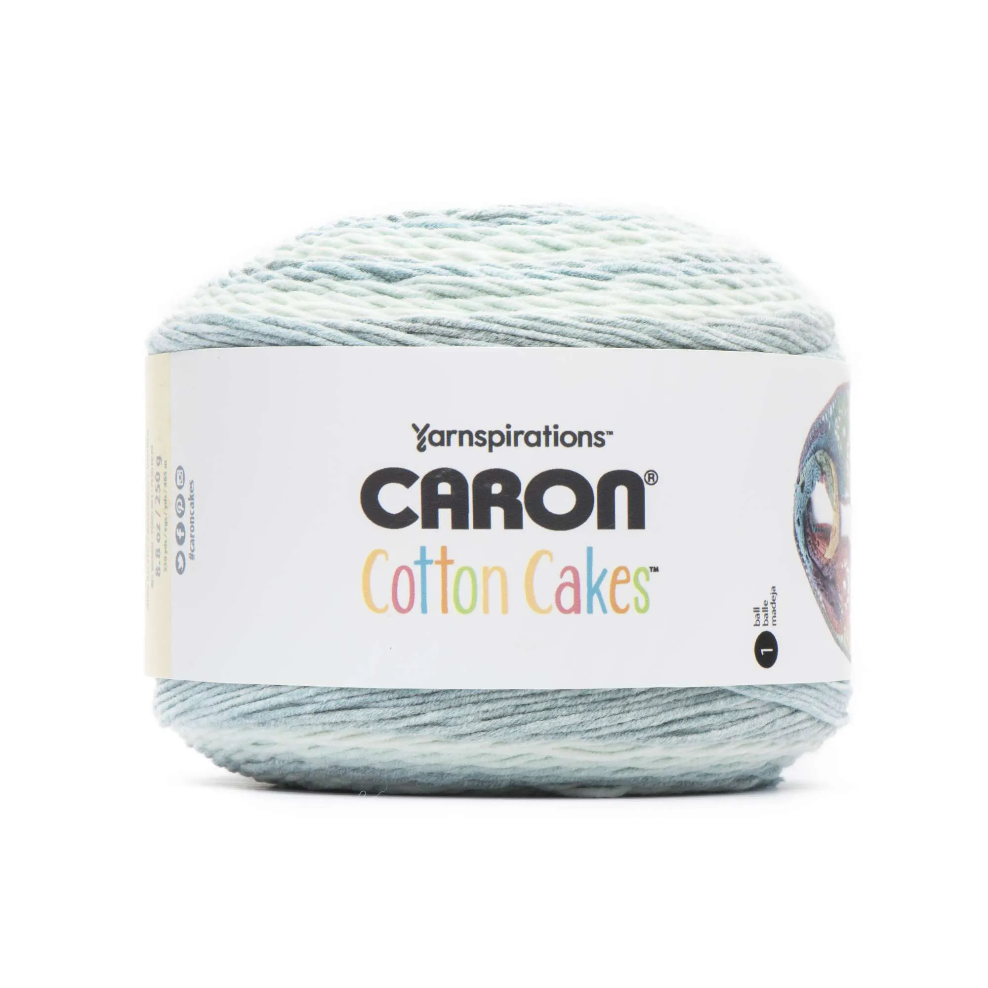 Caron Cotton Cakes Yarn (250g/8.8oz) - Clearance shades