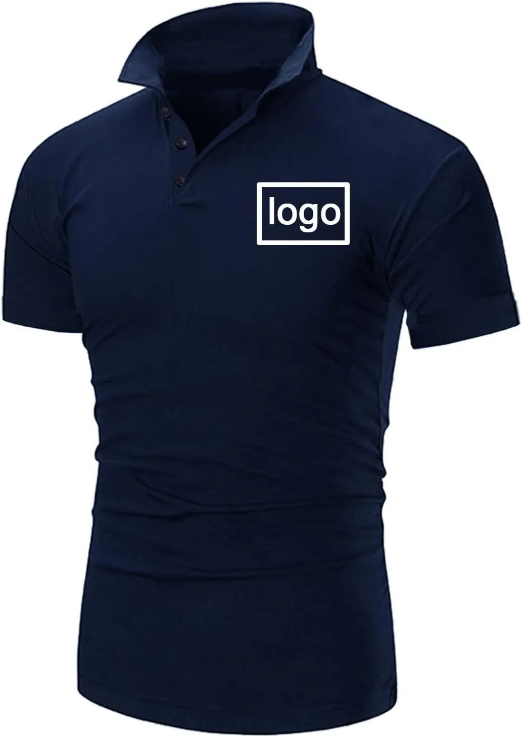 Custom Polo Shirts for Men Design Your Own Personalized Shirt Customized Logo Tshirt Short Sleeve