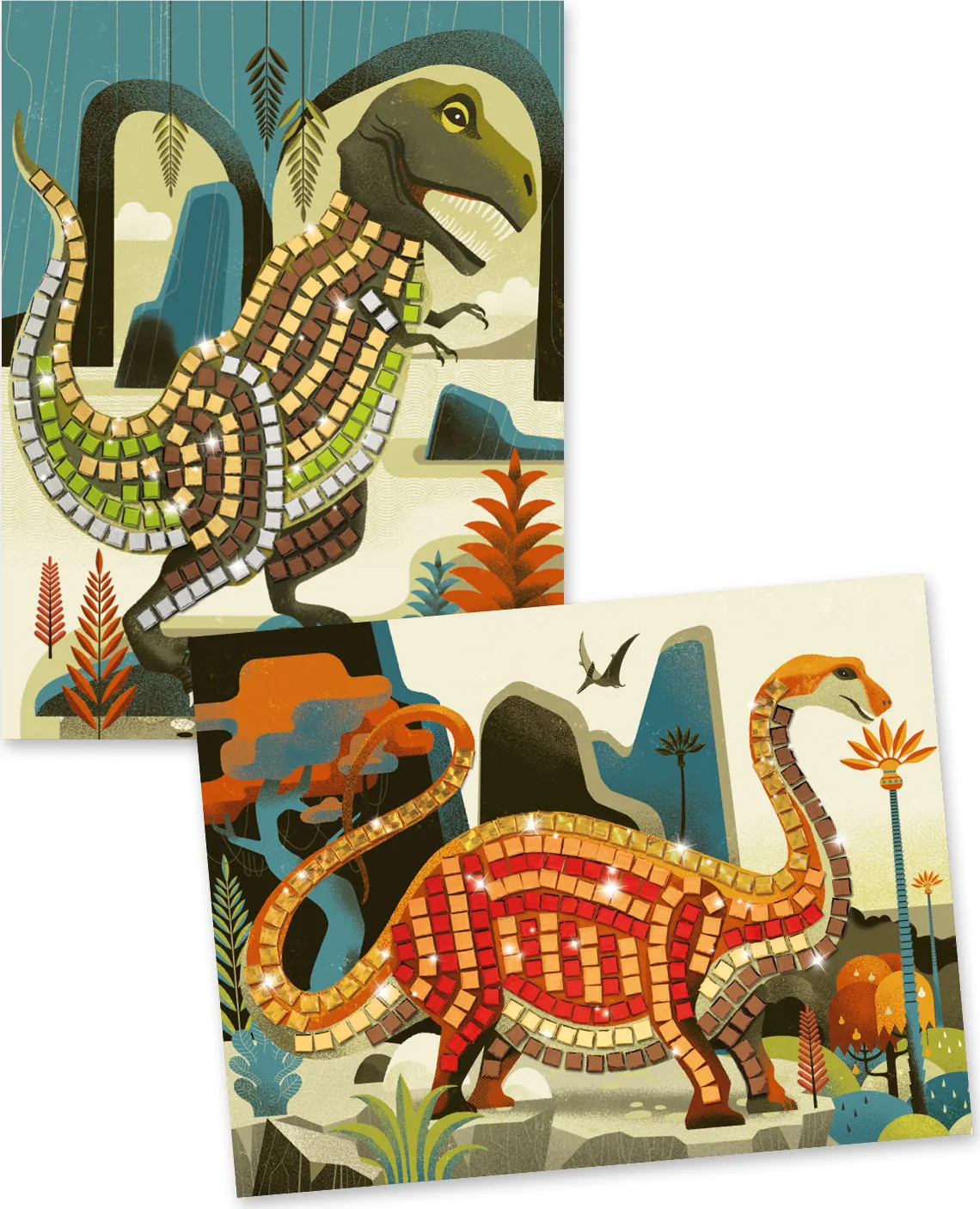 Dinosaurs Sticker Mosaic Craft Kit