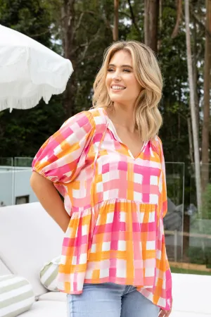 FINAL SALE Roamer Top in Mamba