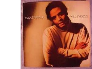 Maxi Priest Mint / NM White Label Radio Station Promo Issue 45 RPM & Picture Sleeve - Wild World - Virgin Records 1988