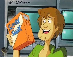 Scooby-Doo on Zombie Island Original Production Cel With Matching Drawing: Shaggy