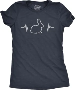 Womens Easter Bunny T Shirts Funny Easter Shirts for Women Cute Bunny Tees
